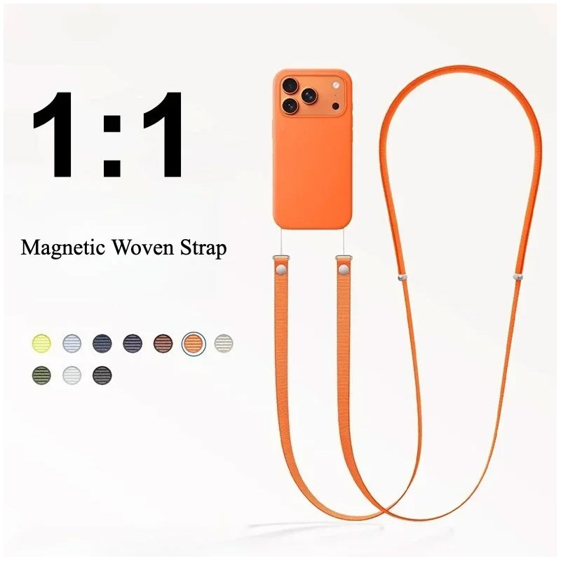 Crossbody Lanyard Neck Strap Case - ل الأصلي 1:1 المغناطيسي Crossbody الأشرطة