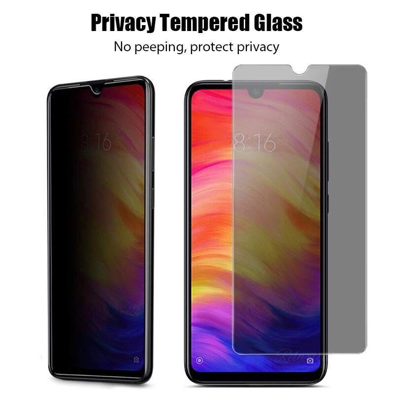 Anti Spy Privacy Glass Case - حافظة من الزجاج المقسى المضاد للتجسس