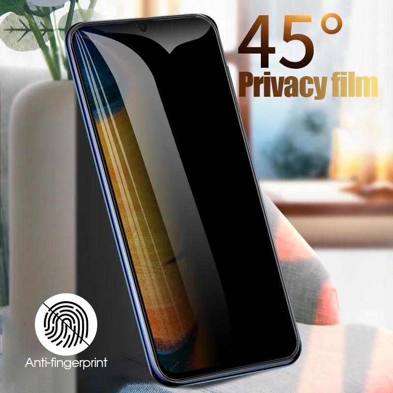 Anti Spy Privacy Glass Case - حافظة مضادة للتجسس لهاتف سامسونج a70s