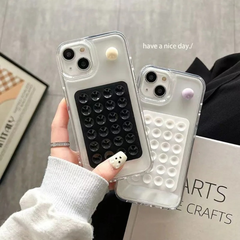 Phone Cases - حامل هاتف سيليكون لاصق متعدد الوظائف،