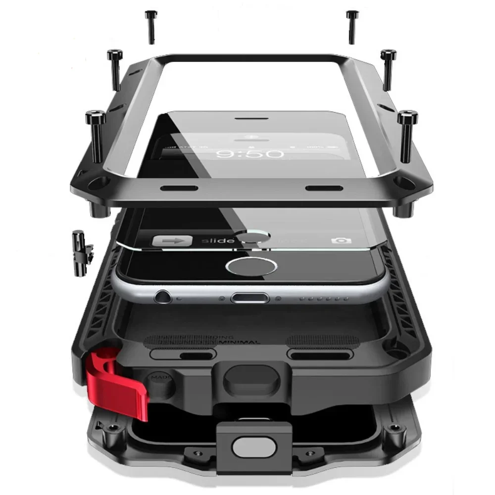 Heavy Duty 360 Full Body Protective Case - حافظة لهاتف آيفون 16 15 13