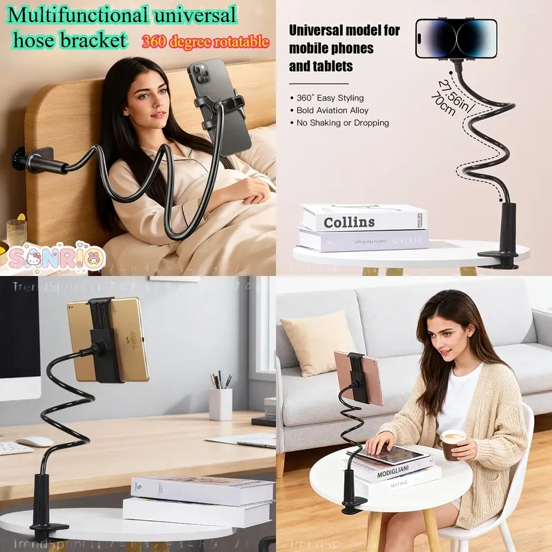 Phone Stands - حامل هاتف مرن بزاوية 360 درجة،