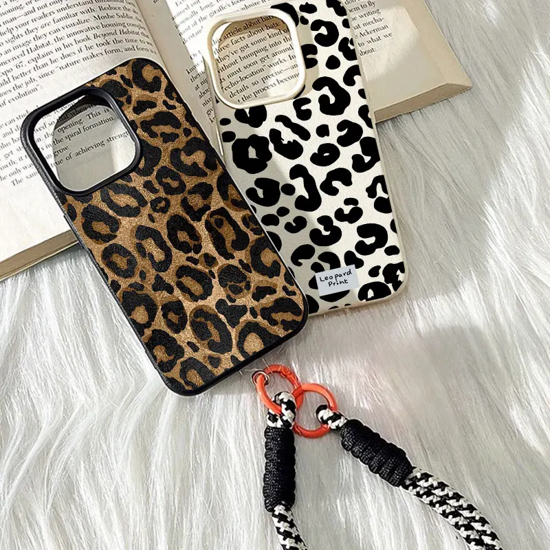 Vintage Floral Pattern Soft Case - غطاء هاتف بنمط الفهد الكلاسيكي لهواتف