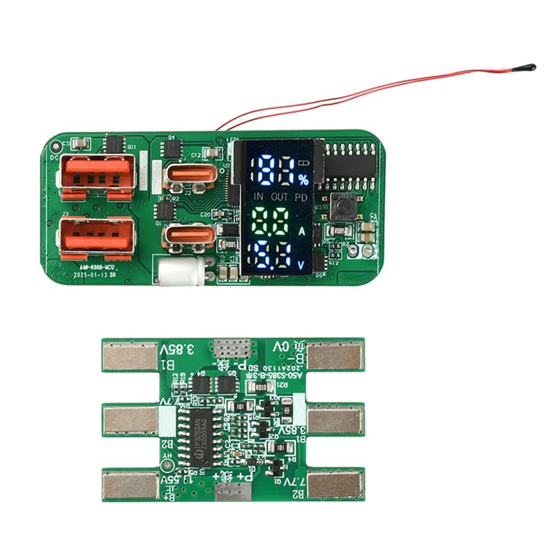 Power Banks - ABKN-DIY وحدة شحن PD45W 3S ثنائي