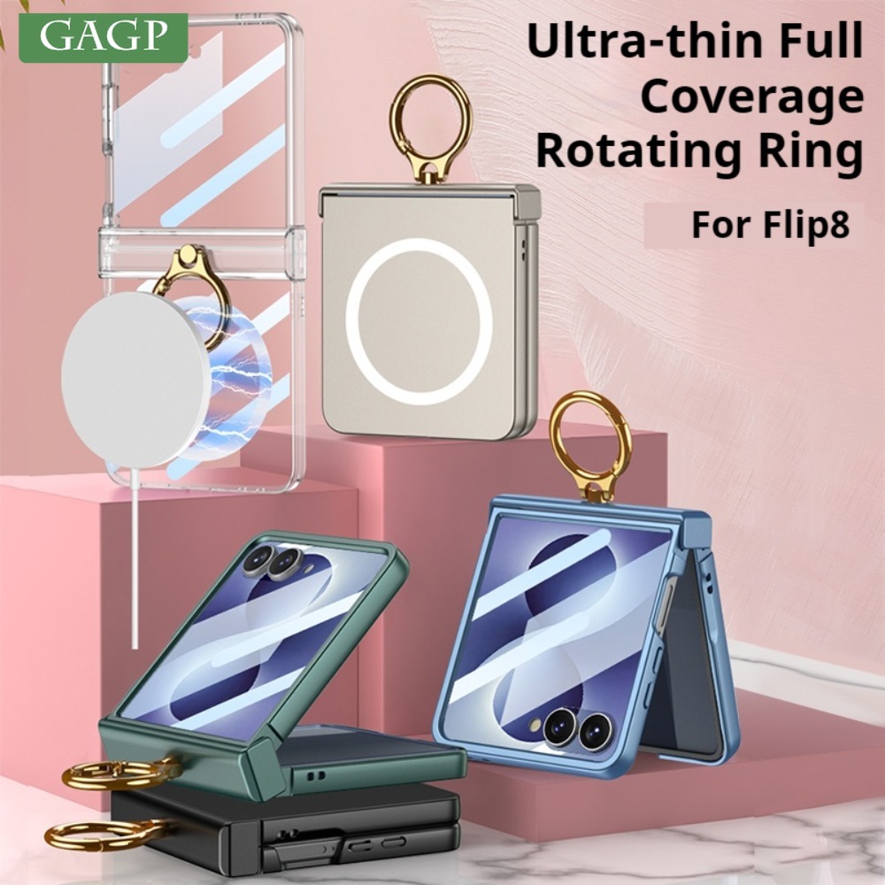 Screen Protectors - حامل حلقي معدني فاخر دوار لحافظة