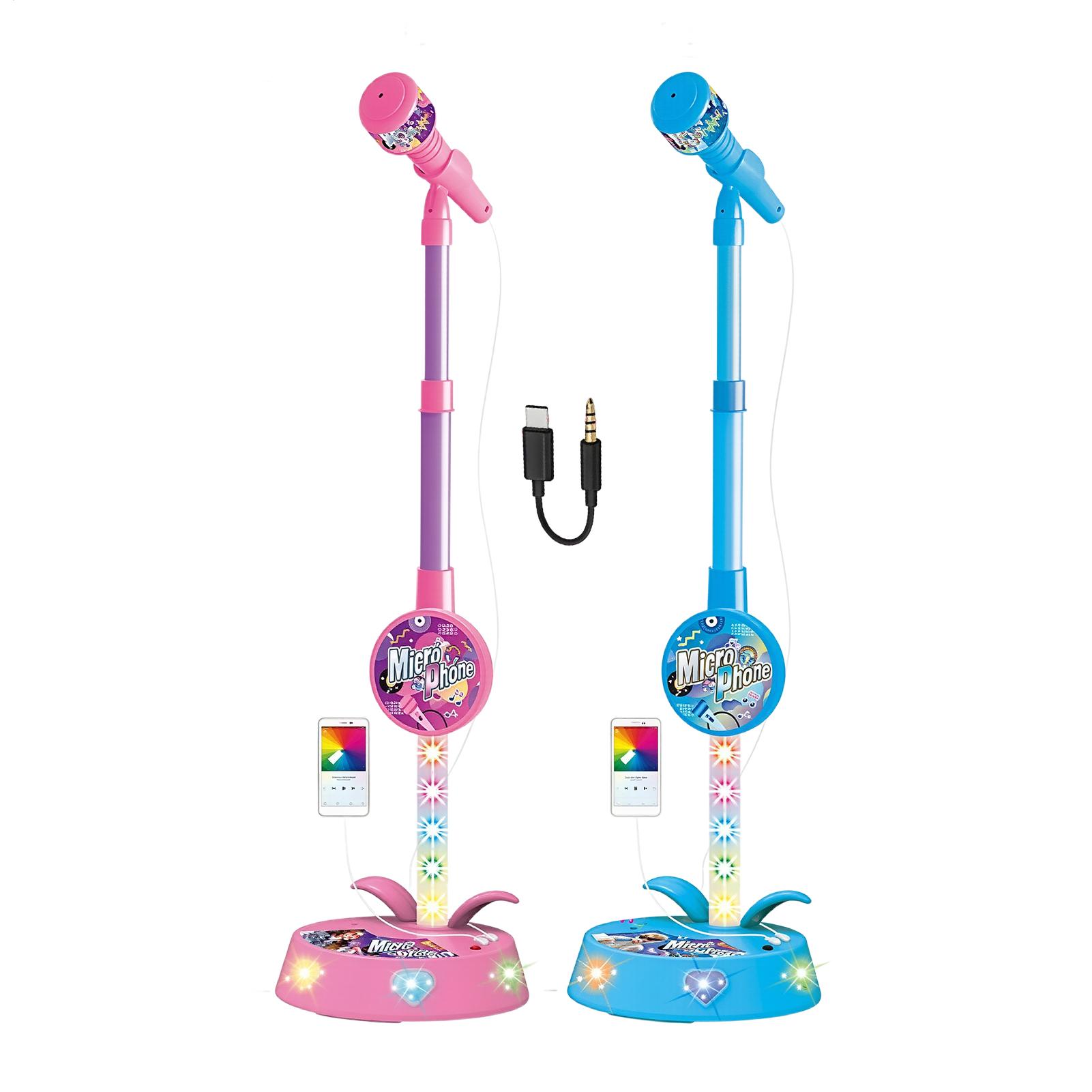 Phone Stands - ميكروفون للأطفال مع حامل لاسلكي قابل