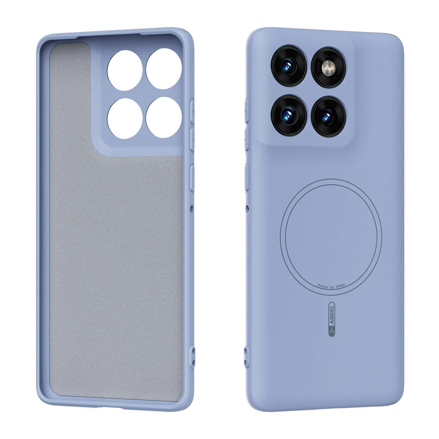 Liquid Silicone Magnetic Phone Case - حافظة هاتف رسمية لهاتف موتورولا موتو