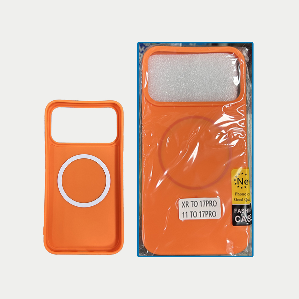 Liquid Silicone Magnetic Phone Case - غطاء هاتف مغناطيسي من السيليكون السائل