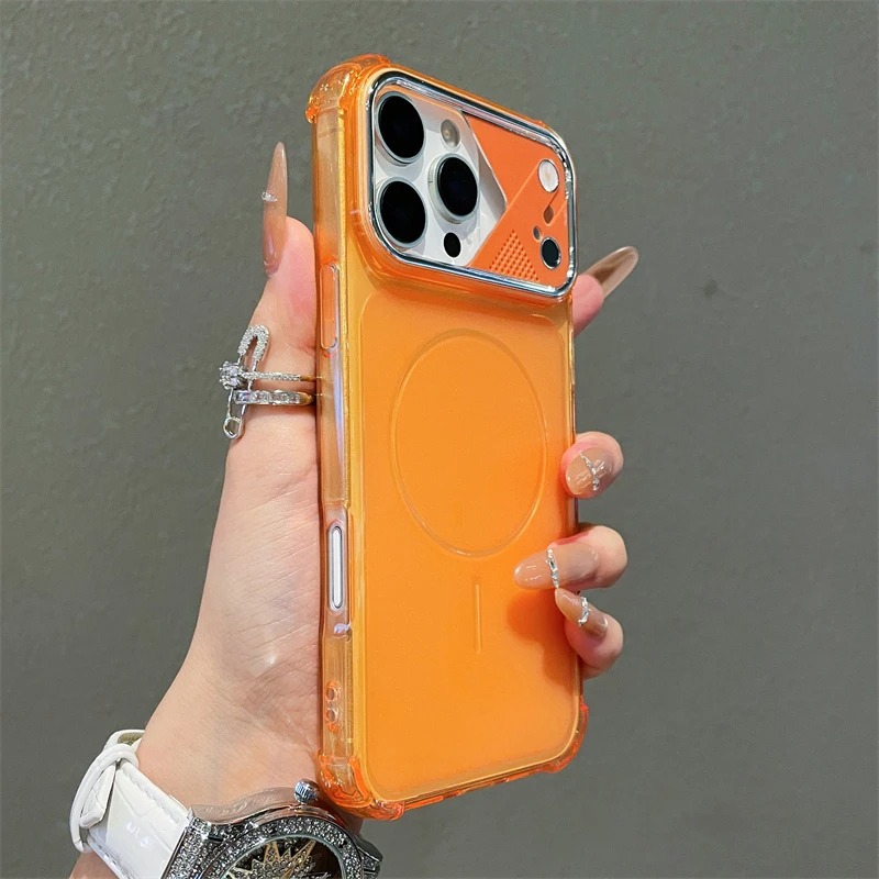 Clear Shockproof Bumper Case - غطاء حماية شفاف غير لامع مقاوم