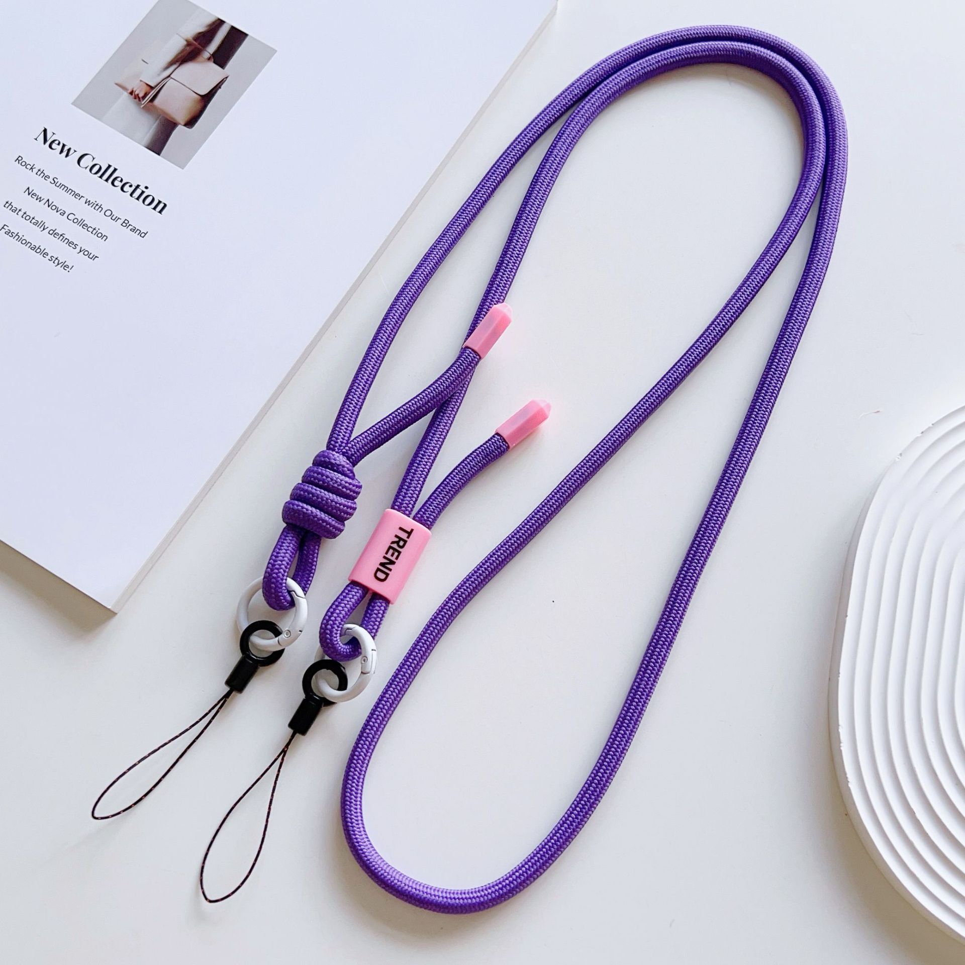 قابل للتعديل العالمي الهاتف ال - مراجعة Crossbody Lanyard Neck Strap Case وسعره