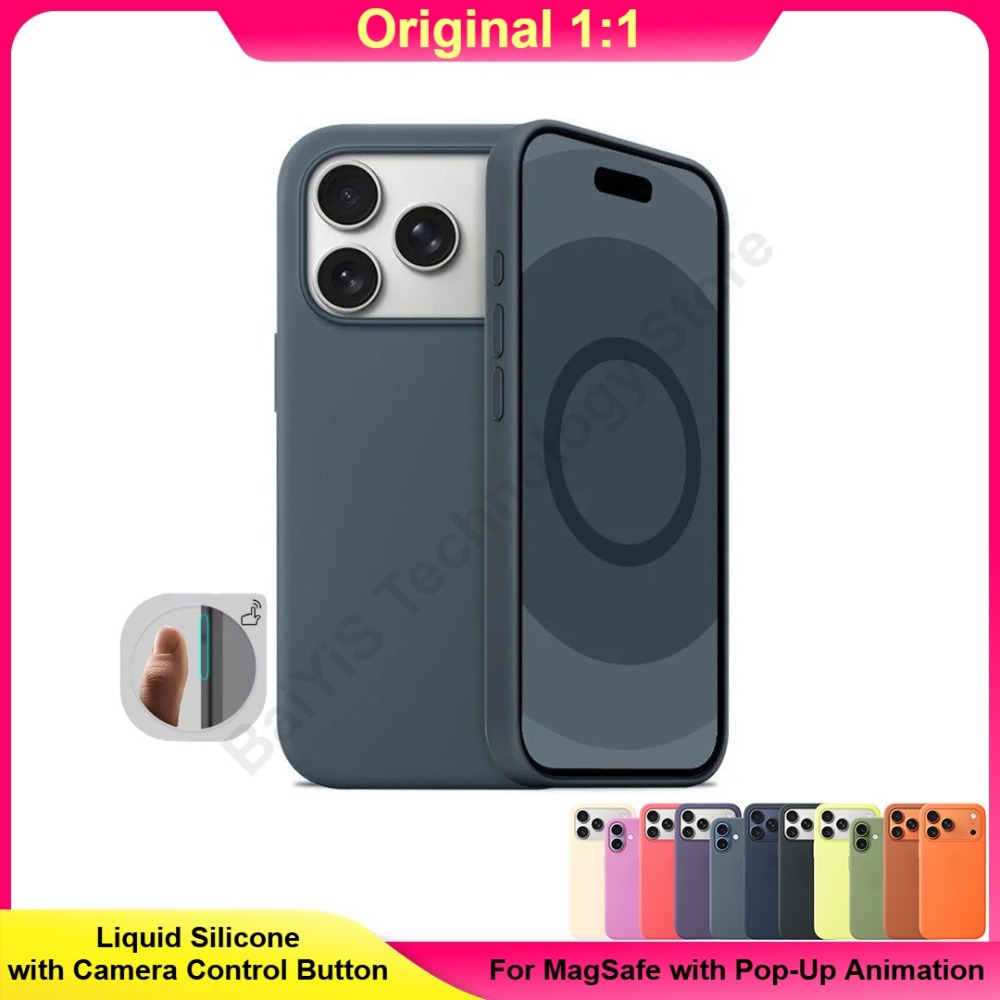 غطاء سيليكون سائل أصلي عالي ال - مراجعة Liquid Silicone Magnetic Phone Case وسعره