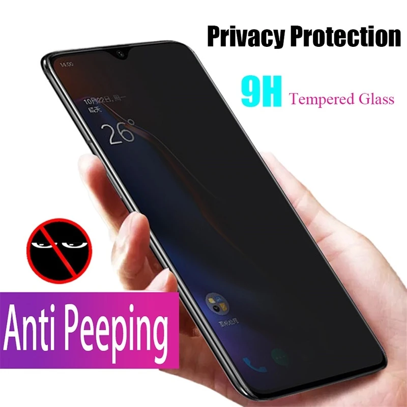 حافظة من الزجاج المقسى المضاد  - مراجعة Anti Spy Privacy Glass Case وسعره