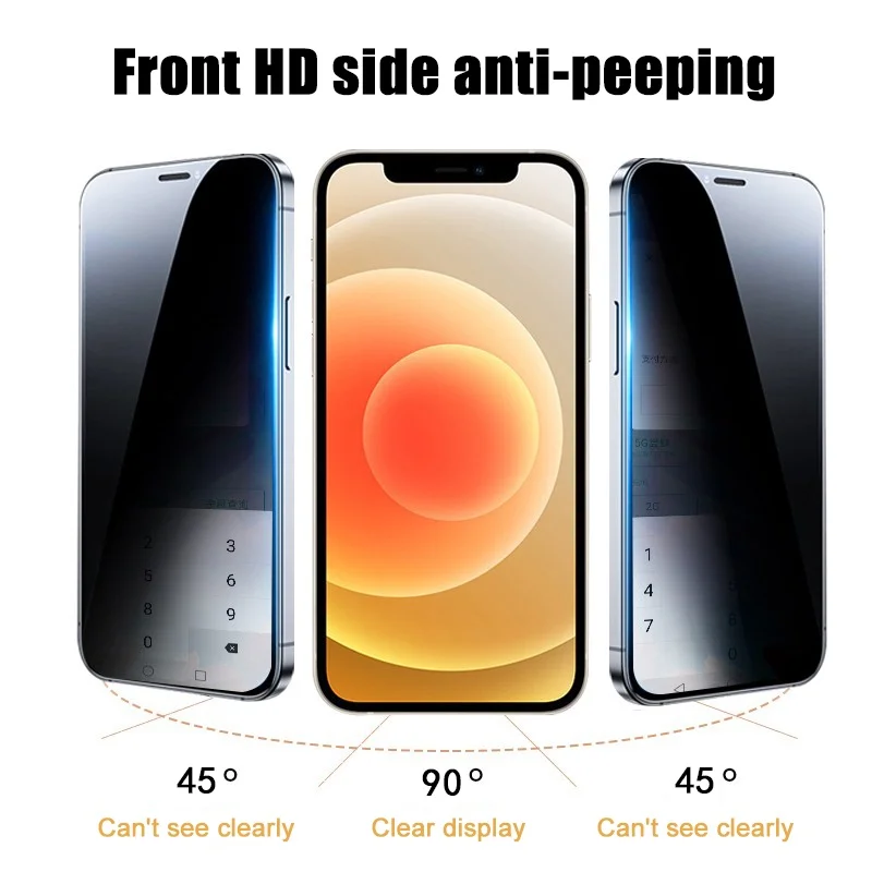 حافظة مضادة للتجسس لهاتف سامسو - مراجعة Anti Spy Privacy Glass Case وسعره