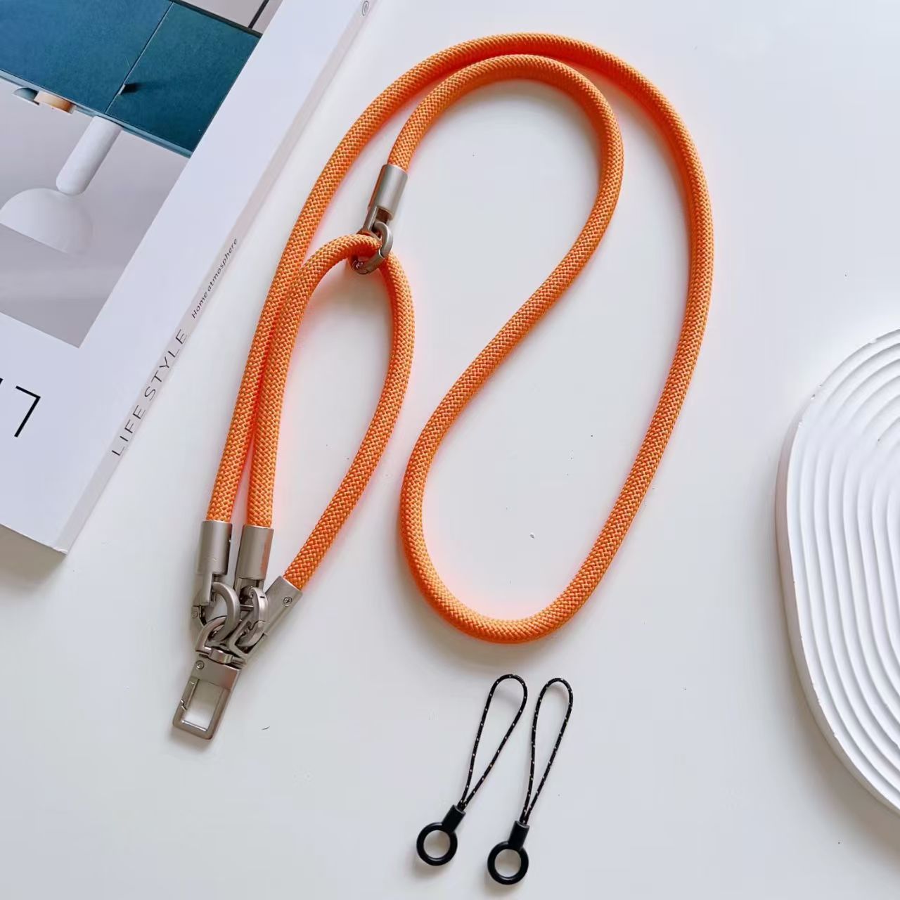 حزام هاتف للارتداء حول الرقبة  - مراجعة Crossbody Lanyard Neck Strap Case وسعره