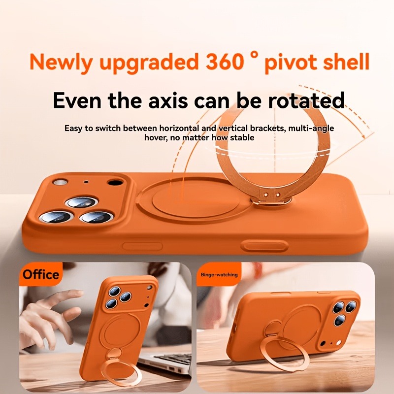 حافظة هاتف من السيليكون السائل - مراجعة Liquid Silicone Magnetic Phone Case وسعره