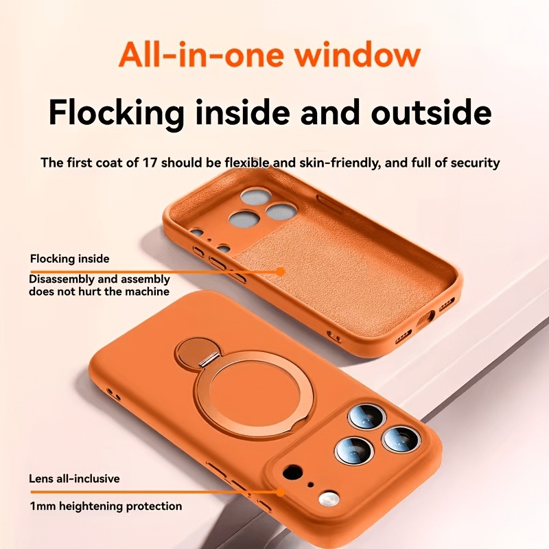 حافظة هاتف من السيليكون السائل - مراجعة Liquid Silicone Magnetic Phone Case وسعره