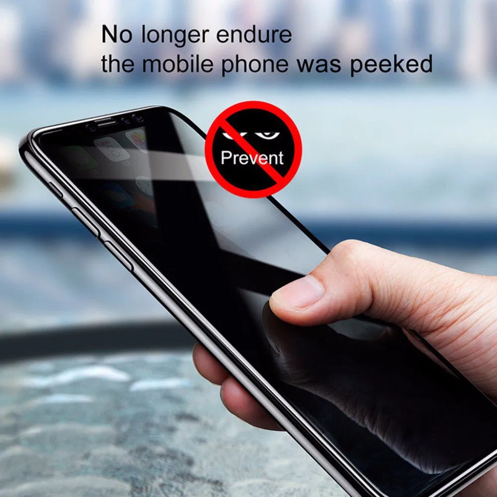غطاء حماية مضاد للتجسس لهواتف  - مراجعة Anti Spy Privacy Glass Case وسعره
