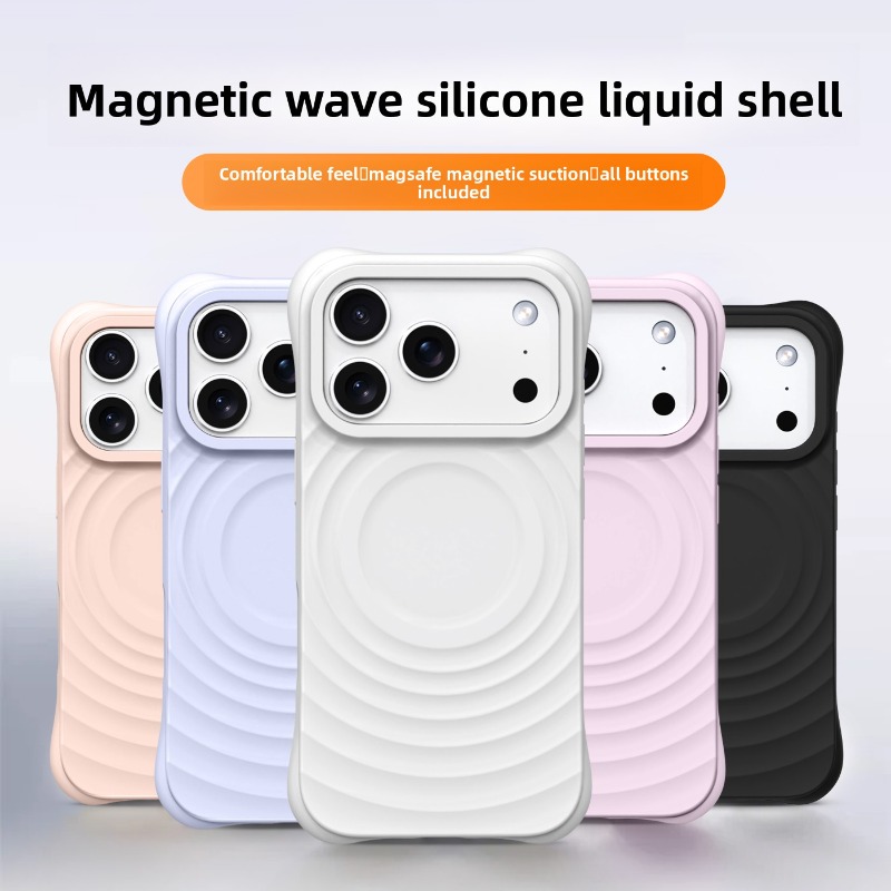 غطاء سيليكون سائل جديد رسمي بت - مراجعة Liquid Silicone Magnetic Phone Case وسعره