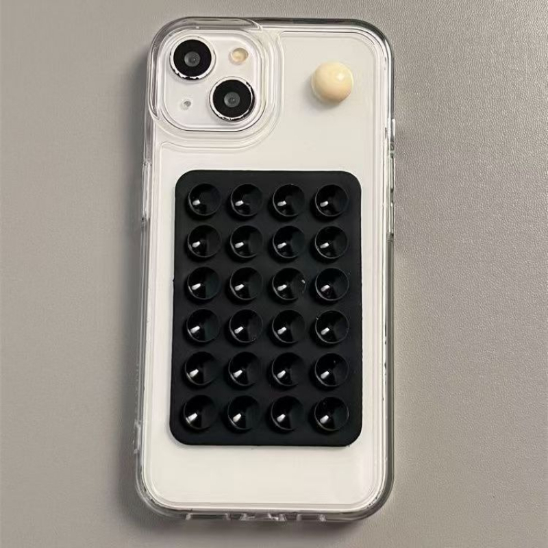 حامل هاتف سيليكون لاصق بقاعدة  - مراجعة Phone Cases وسعره