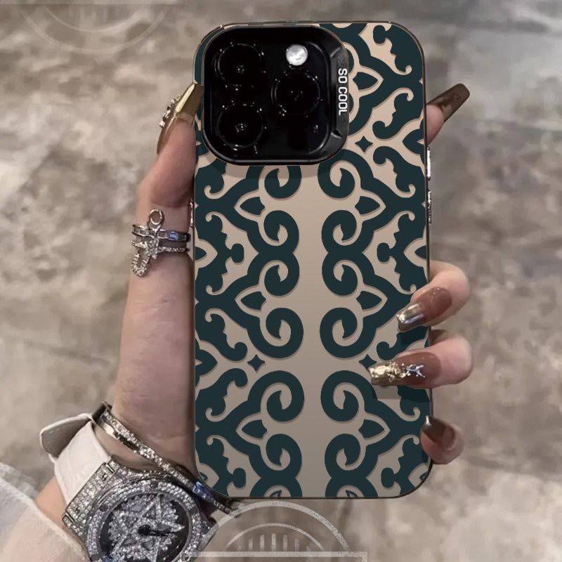 غطاء هاتف بتصميم بيزلي عتيق لآ - مراجعة Vintage Floral Pattern Soft Case وسعره
