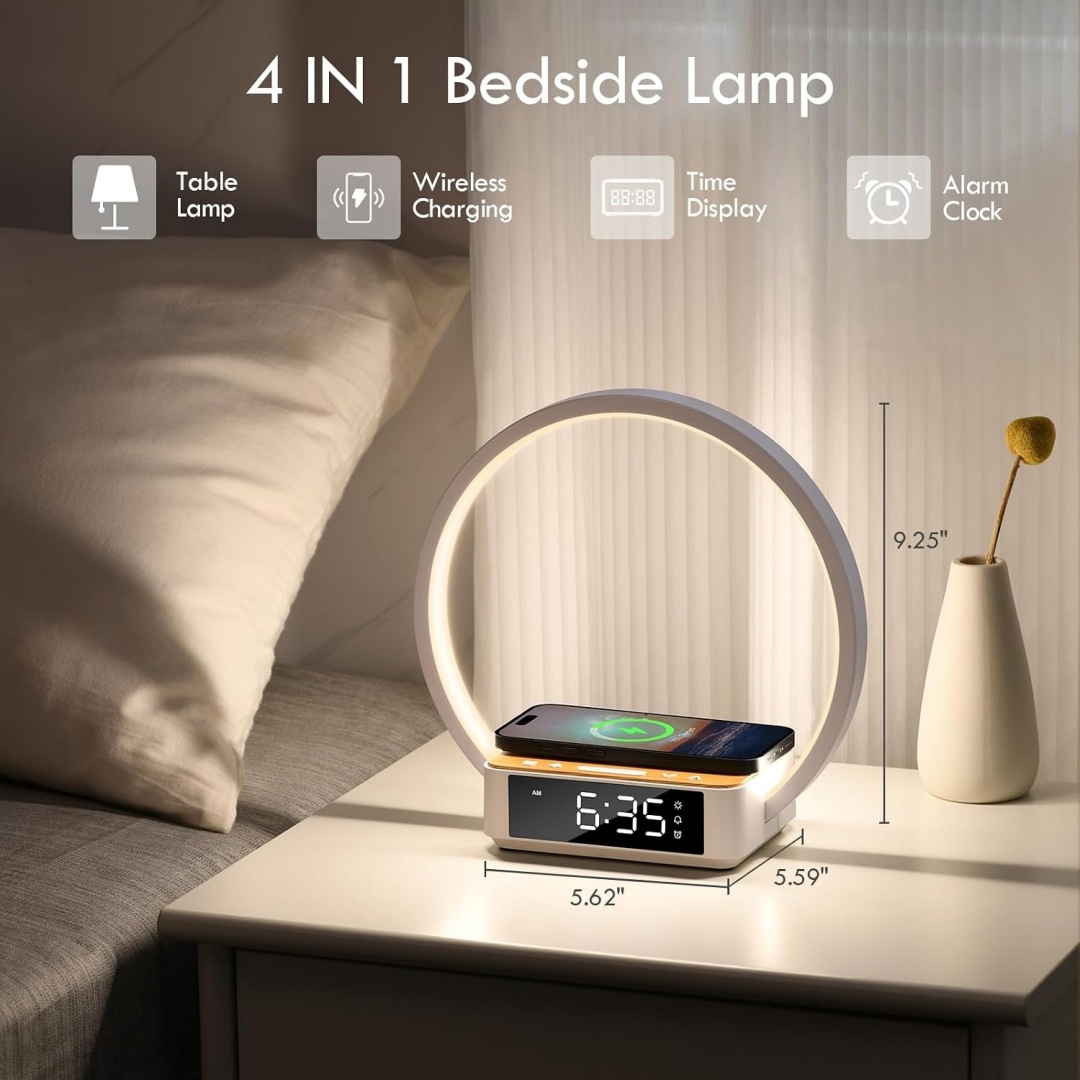 مصباح سرير يعمل باللمس من WILI - مراجعة Chargers وسعره