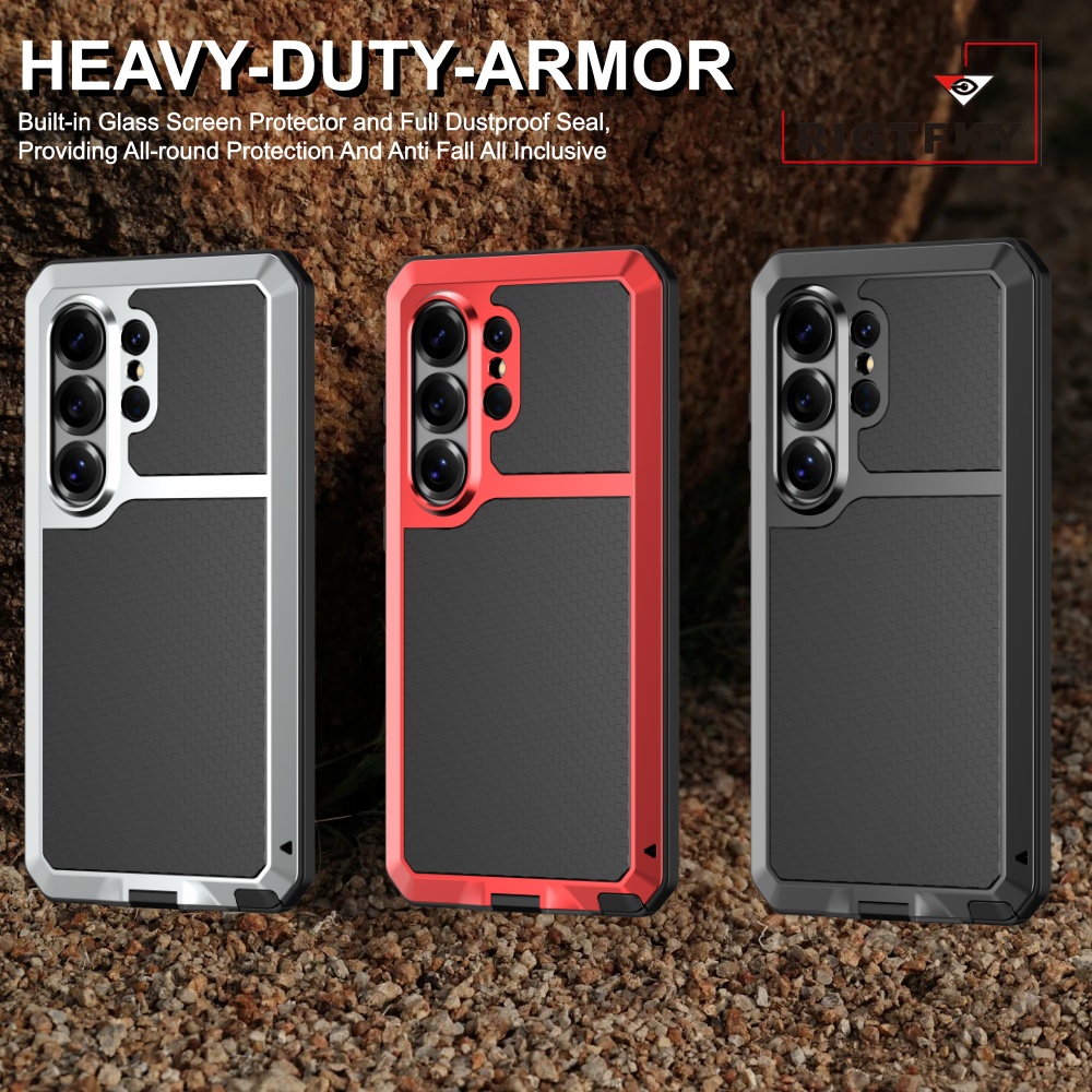 360 °   حافظة حماية كاملة للجس - مراجعة Heavy Duty 360 Full Body Protective Case وسعره