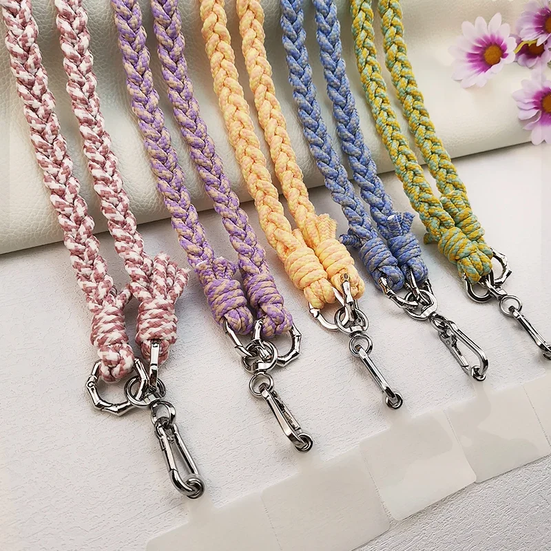 جبل الكتف مضفر حزام قوي الحبل  - مراجعة Crossbody Lanyard Neck Strap Case وسعره