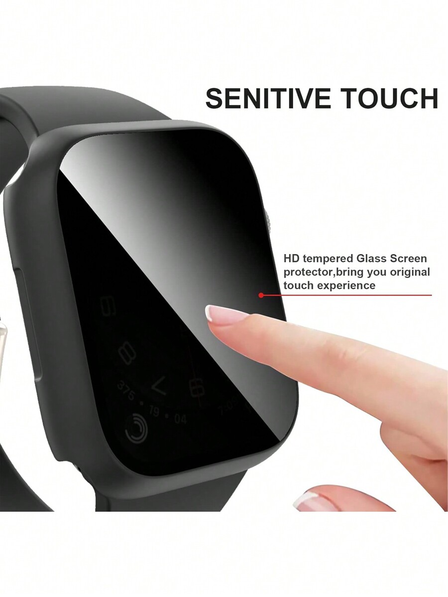 قطعتان من واقي الشاشة المضاد ل - مراجعة Anti Spy Privacy Glass Case وسعره