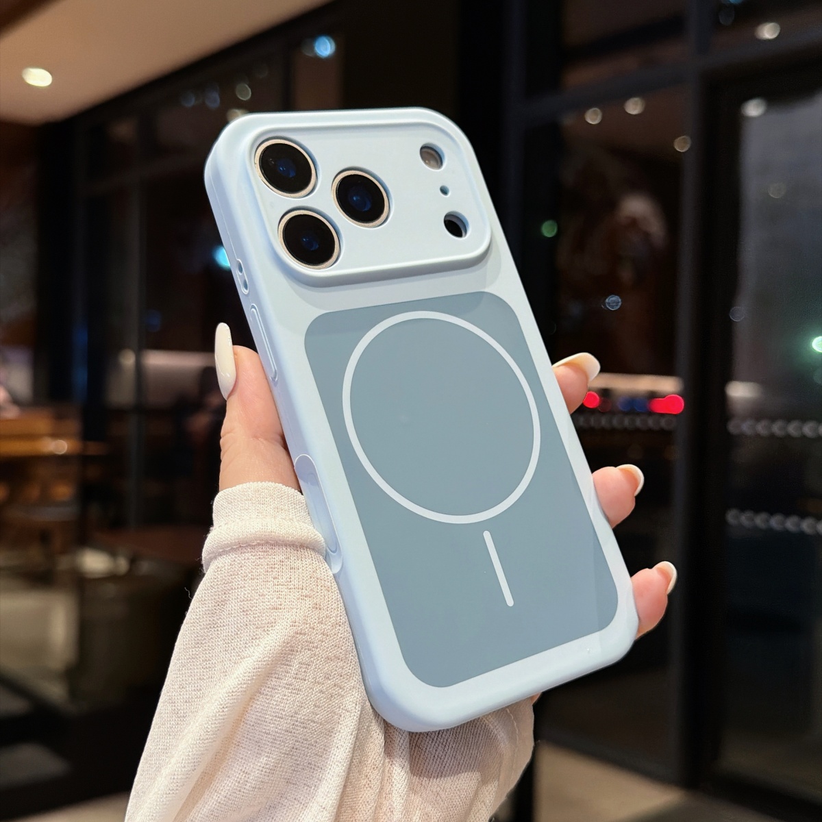 غطاء هاتف مغناطيسي جديد رسمي م - مراجعة Liquid Silicone Magnetic Phone Case وسعره