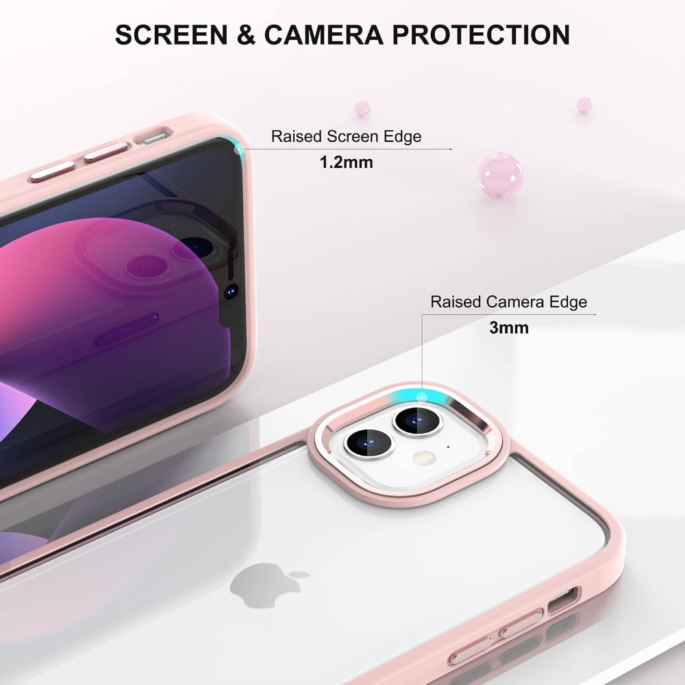 حافظة شفافة مقاومة للصدمات لها - مراجعة Clear Shockproof Bumper Case وسعره