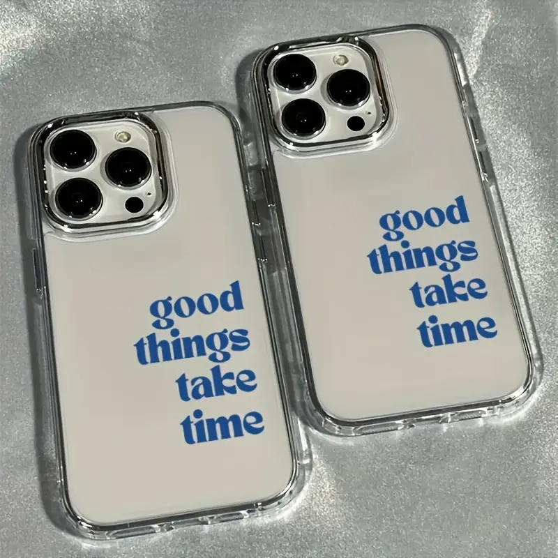 أشياء جيدة تأخذ الوقت حافظة إط - مراجعة Clear Shockproof Bumper Case وسعره