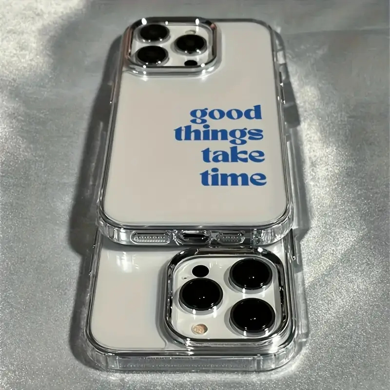 أشياء جيدة تأخذ الوقت حافظة إط - مراجعة Clear Shockproof Bumper Case وسعره