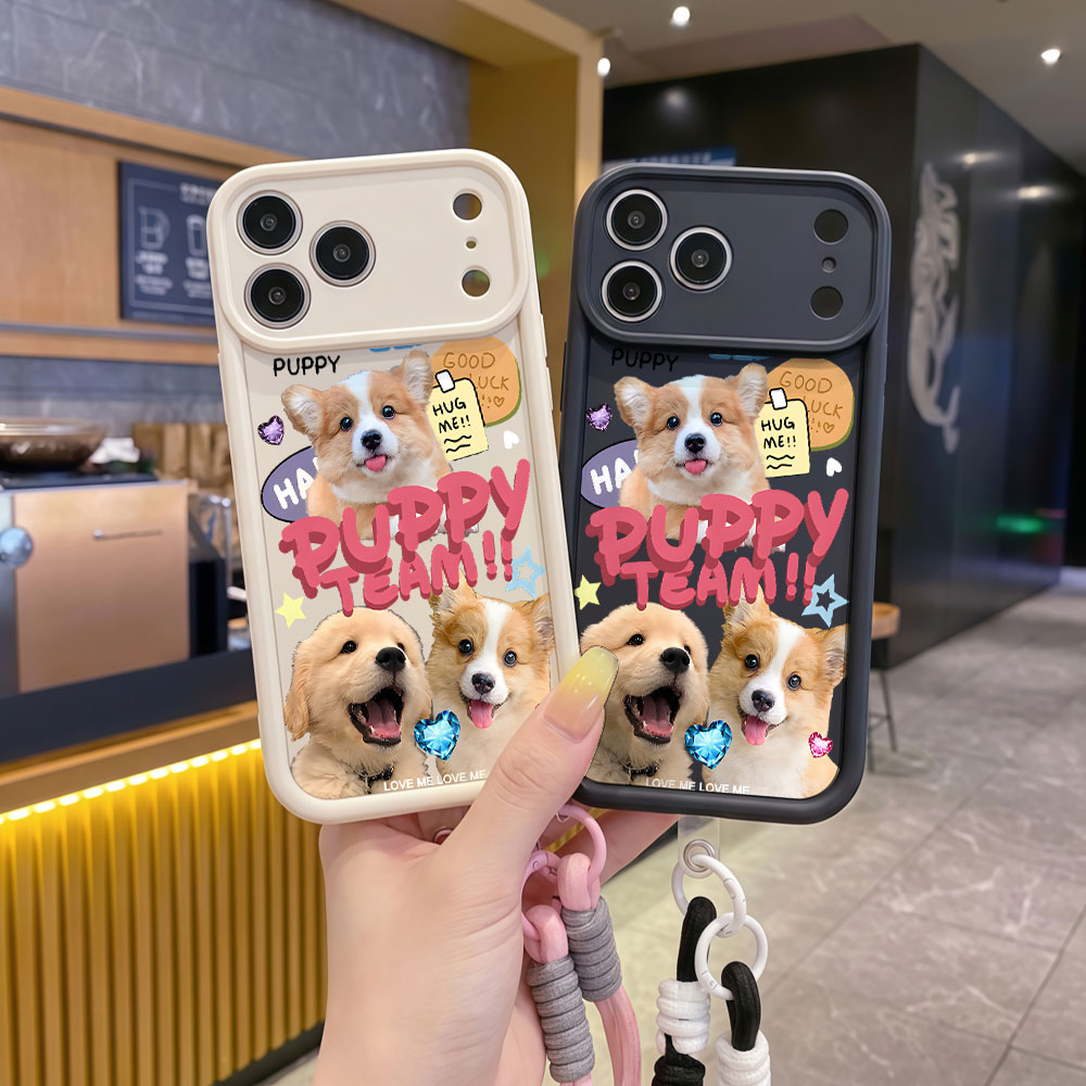 حافظات هواتف ناعمة مع حزام معص - مراجعة Cute Cartoon Wrist Strap Silicone Case وسعره