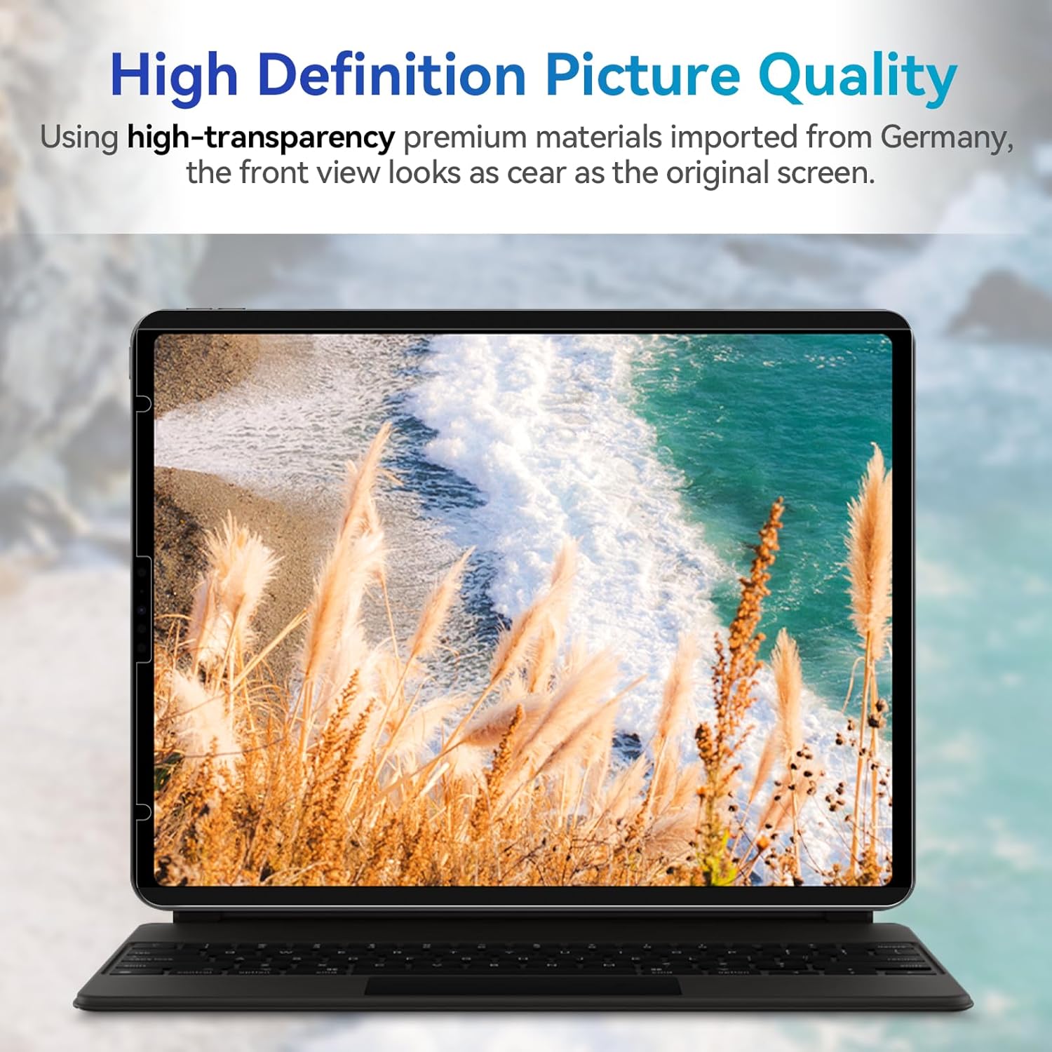 واقي شاشة مغناطيسي للخصوصية لج - مراجعة Matte Anti Glare Screen Protector وسعره