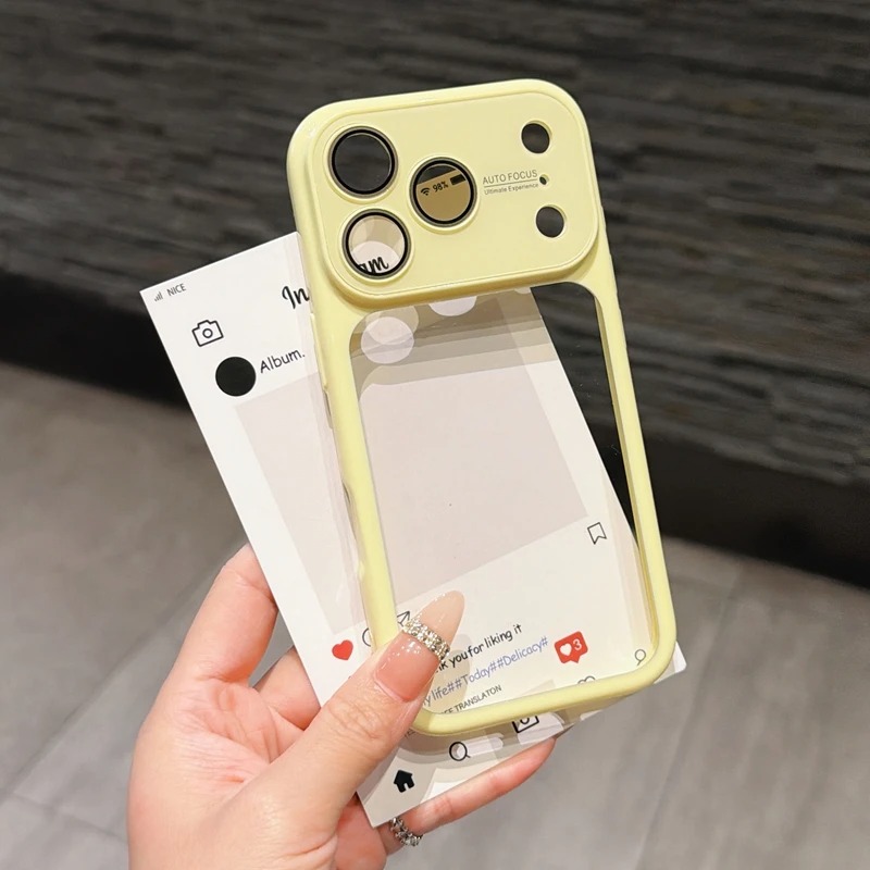 غطاء هاتف فاخر شفاف من الأكريل - مراجعة Clear Shockproof Bumper Case وسعره