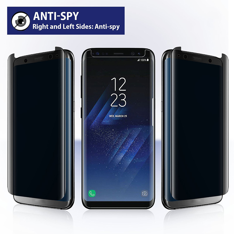 زجاج مقوى للخصوصية متوافق مع ا - مراجعة Anti Spy Privacy Glass Case وسعره