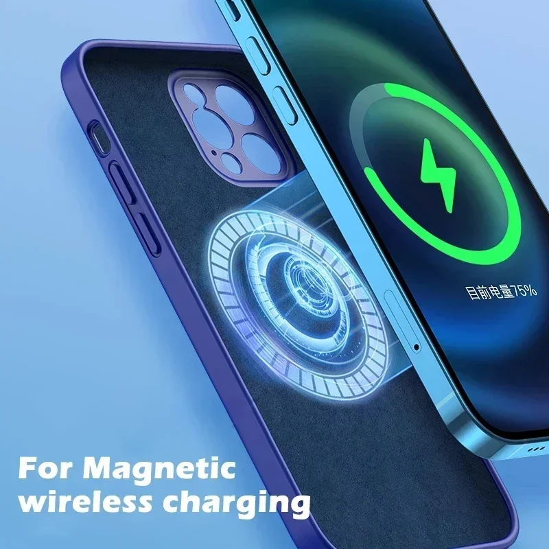 غطاء سيليكون سائل لهواتف آيفون - مراجعة Liquid Silicone Magnetic Phone Case وسعره