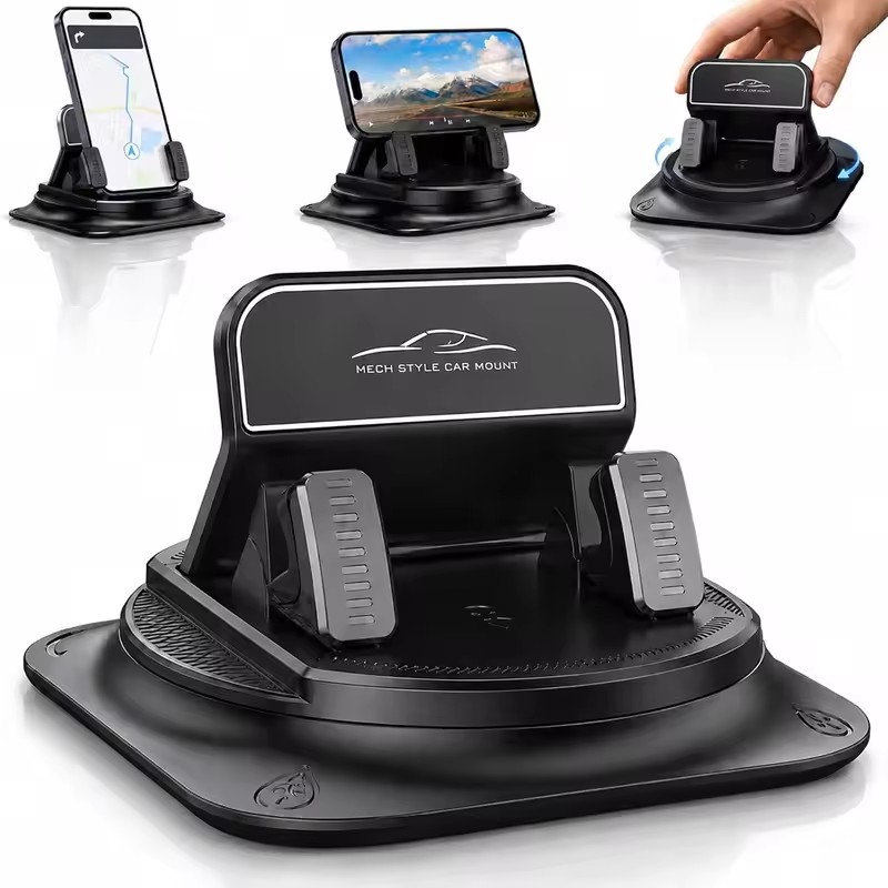 360 °   حامل هاتف محمول للسيار - مراجعة Phone Stands وسعره