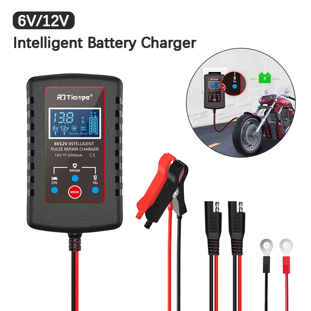 شاحن بطارية ذكي للدراجات النار - مراجعة Chargers وسعره