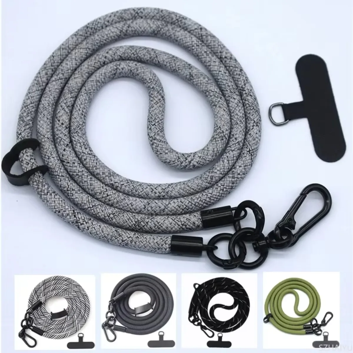 حزام عالمي جريء طويل قابل للفص - مراجعة Crossbody Lanyard Neck Strap Case وسعره
