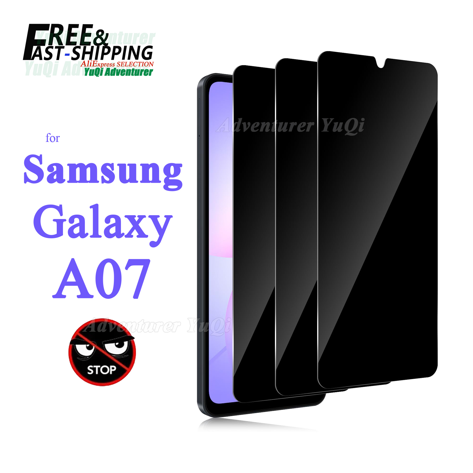 واقي شاشة مضاد للتجسس لهاتف سا - مراجعة Anti Spy Privacy Glass Case وسعره