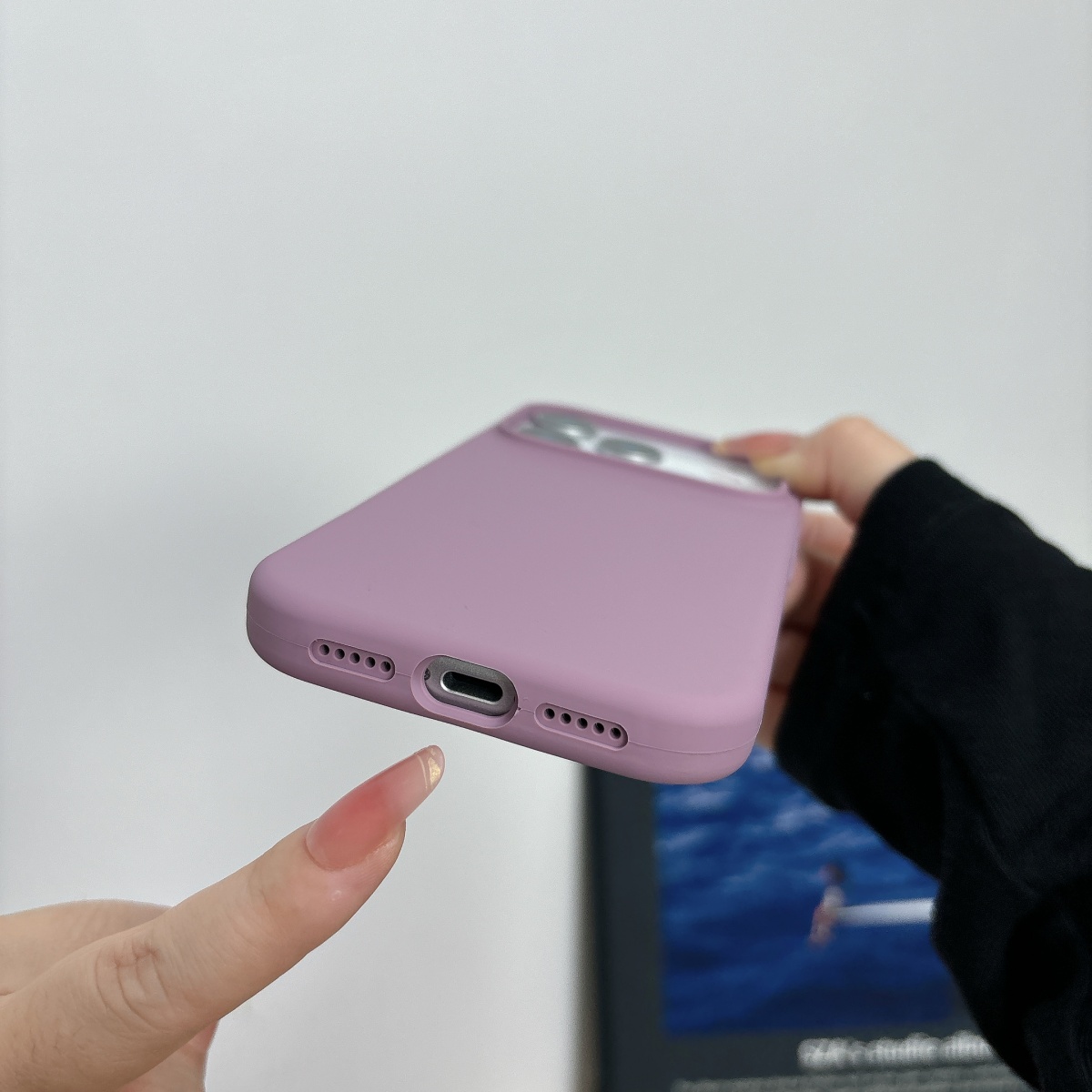 غطاء هاتف من السيليكون السائل  - مراجعة Liquid Silicone Magnetic Phone Case وسعره