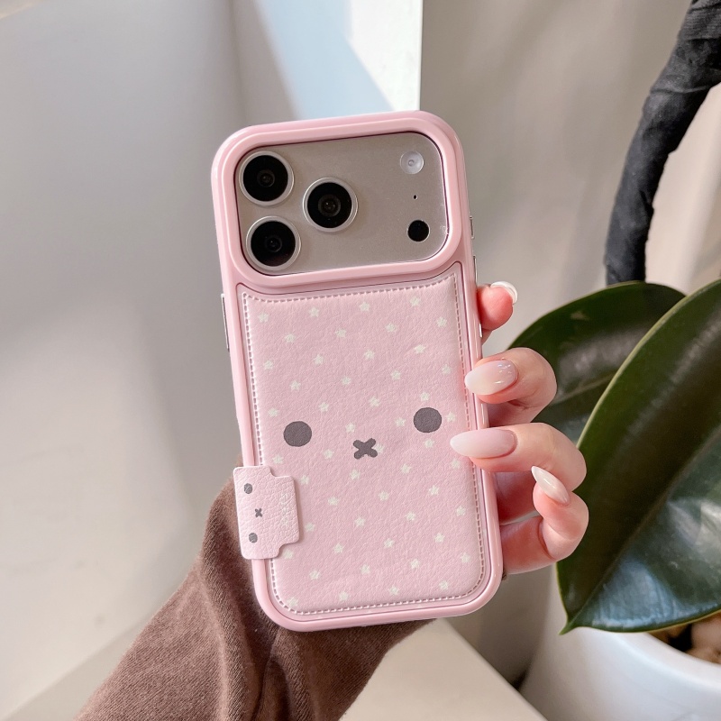 غطاء هاتف جلدي مضاد للسقوط بتص - مراجعة Cute Cartoon Wrist Strap Silicone Case وسعره