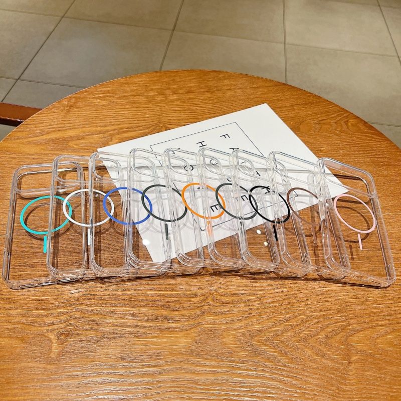 غطاء شحن لاسلكي مغناطيسي فاخر  - مراجعة Clear Shockproof Bumper Case وسعره