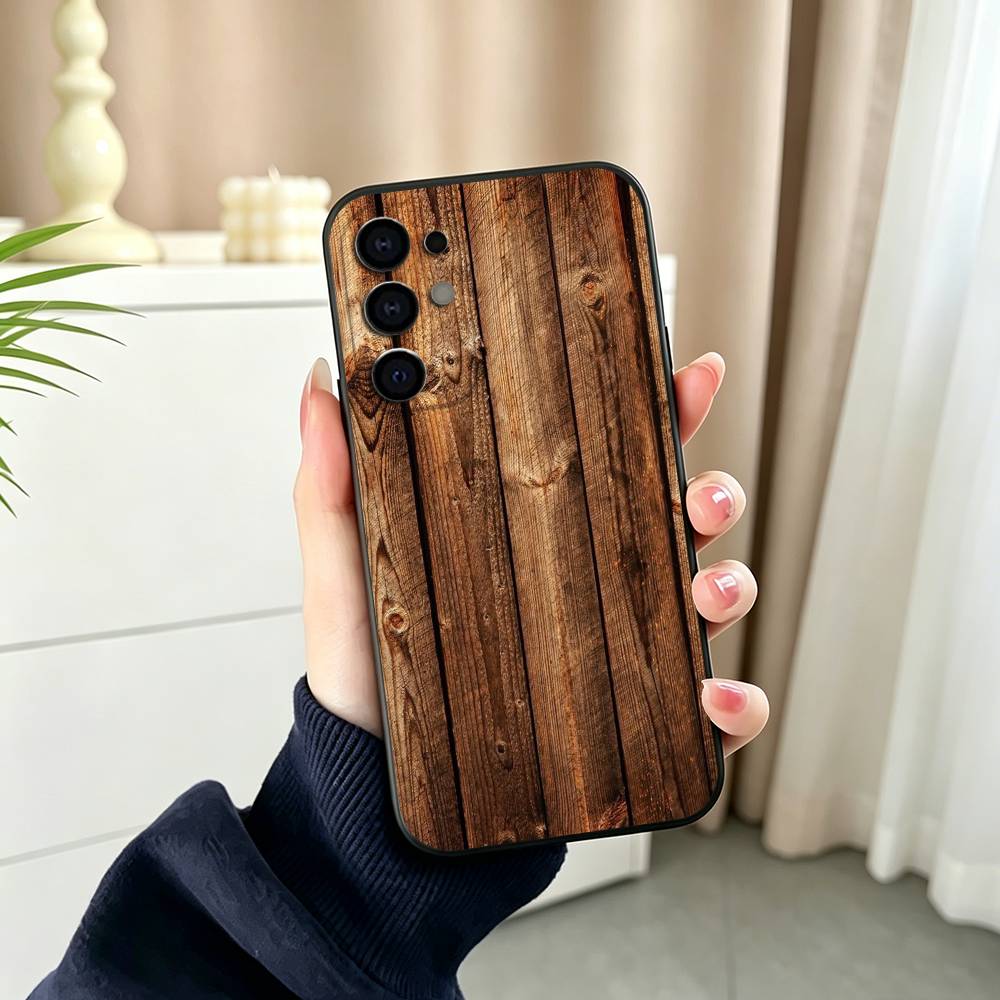 غطاء هاتف بنمط خشبي عتيق من ال - مراجعة Vintage Floral Pattern Soft Case وسعره