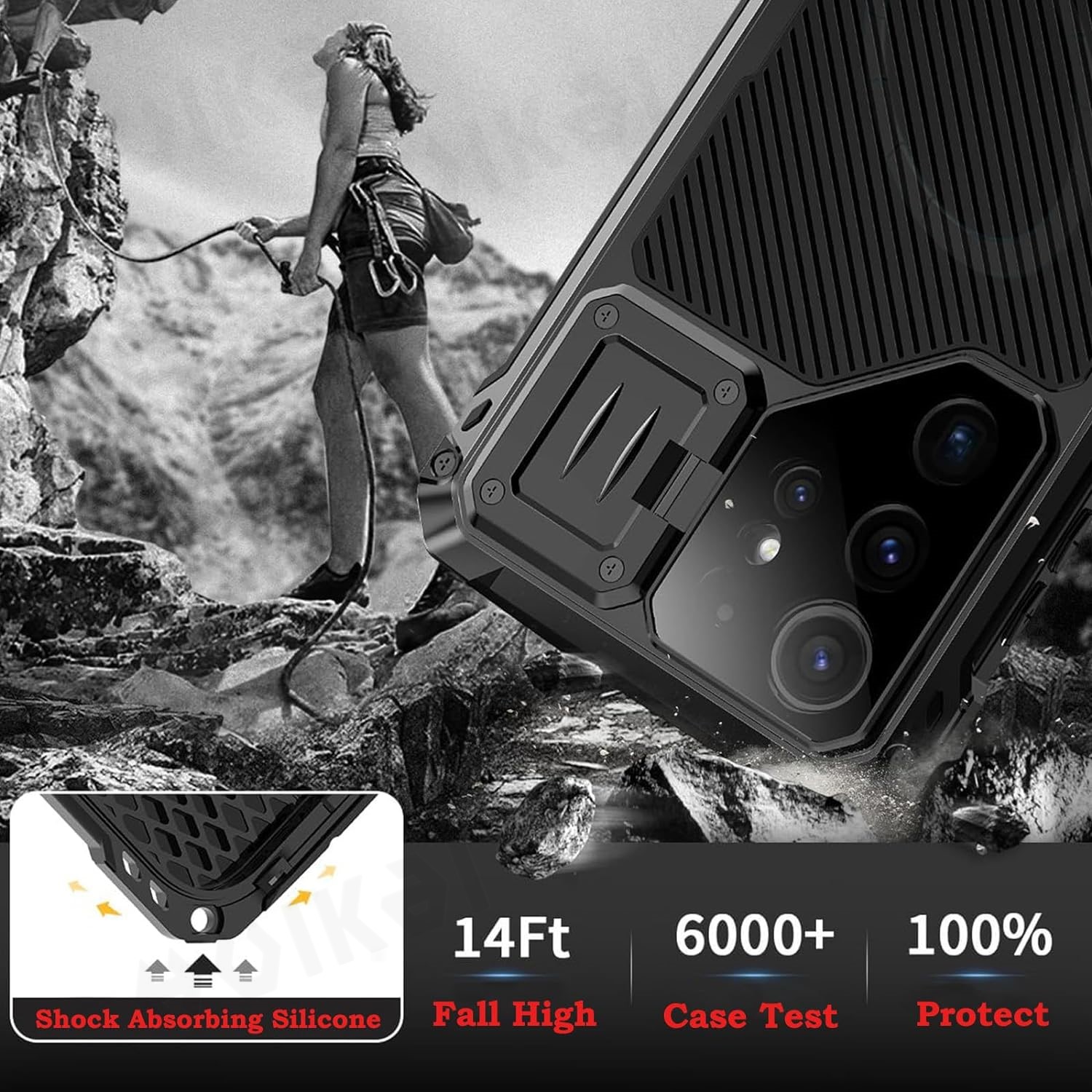 حافظة لهاتف سامسونج جالاكسي S2 - مراجعة Heavy Duty 360 Full Body Protective Case وسعره