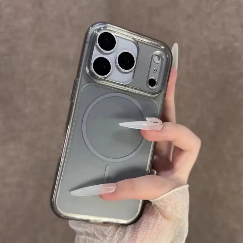 غطاء شفاف مغناطيسي بلون التيتا - مراجعة Clear Shockproof Bumper Case وسعره