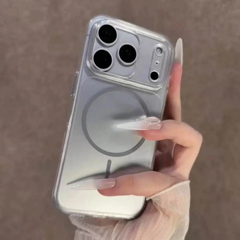 غطاء شفاف مغناطيسي بلون التيتا - مراجعة Clear Shockproof Bumper Case وسعره