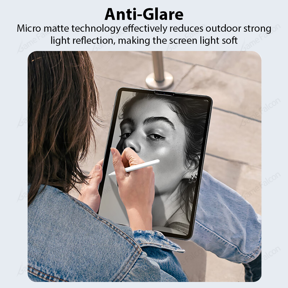 واقي شاشة شبيه بالورق لأجهزة آ - مراجعة Matte Anti Glare Screen Protector وسعره