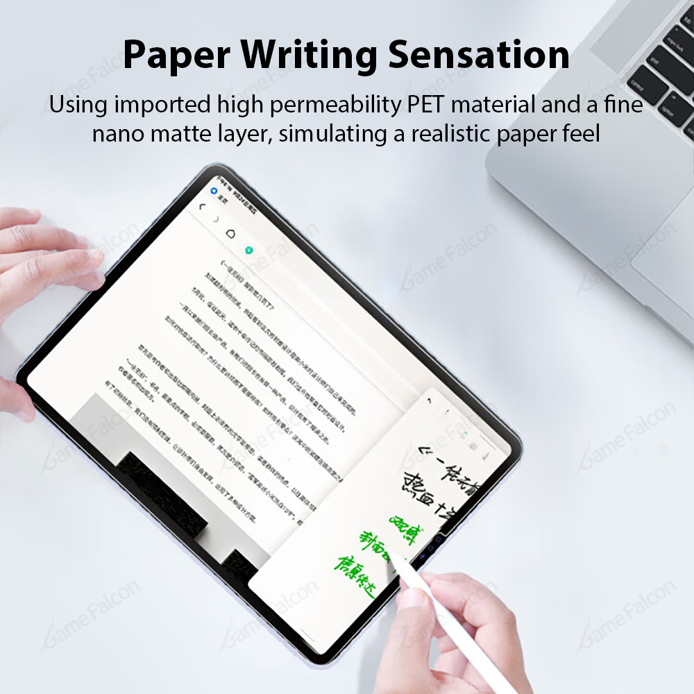 واقي شاشة شبيه بالورق لأجهزة آ - مراجعة Matte Anti Glare Screen Protector وسعره